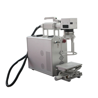 Máquina de Marcado Láser de Fibra CNC Portátil Tipo Gantry para Joyería, Programable, Compatible con DXF/AI, Alimentación 200-240V