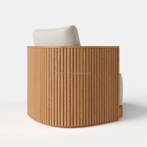 Ensemble de salon de jardin <span class=keywords><strong>en</strong></span> teck pour l'extérieur, canapé de jardin, <span class=keywords><strong>chaise</strong></span> - Product Image 4