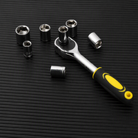 Kit d'outils à main 98 pièces pour la maison et la réparation domestique, comprenant clé à douille, tournevis, marteau, pinces - Vente en gros OEM - Direct Usine