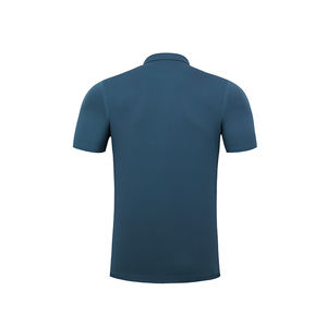 Polo coupe ample hommes respirant séchage rapide <span class=keywords><strong>Golf</strong></span> t-shirt vêtements de sport léger UV protéger maillot de course - Product Image 3