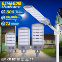 Lampadaire LED extérieur étanche IP66 en aluminium et PC, haute puissance, 100, 150, 200, 250, 300 Watts, à prix avantageux