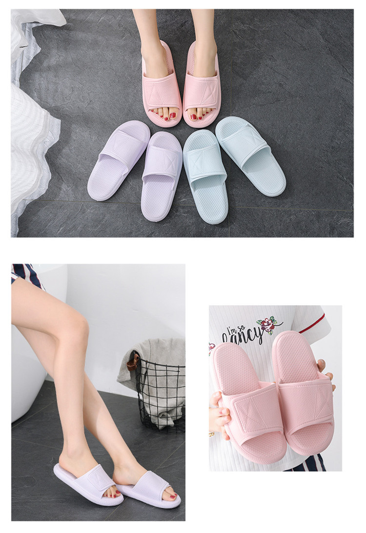 Summer Beach Men's Slippers House Bedroom Flip Flops Non-slip Slides Sandals Indoor Slippers for Men
