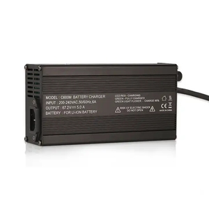 C600M <span class=keywords><strong>12V</strong></span>-96V バッテリー充電器、4.5-20A リチウムイオン＆LIFEPO4対応、オートバイおよび電動フォークリフト用、OTP保護機能付き - Product Image 4