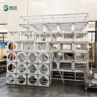Podium extérieur Offre Spéciale d'étape de concert 5m * 3m * 4m avec des affichages de botte aucun système de levage requis