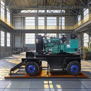 Weichai siêu im lặng 100kw-250kw di động Trailer Máy phát điện diesel wp6d152e200 Máy phát điện với 150kw 188kw 200Kw im lặng phát điện - Product Image 1