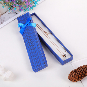 Multi-color Luxury Rectangle Jewelry Gift Box Paper <strong>Cardboard</strong> for Necklace Bracelet <strong>Storage</strong> Packaging <strong>Boxes</strong> - Product Image 6
