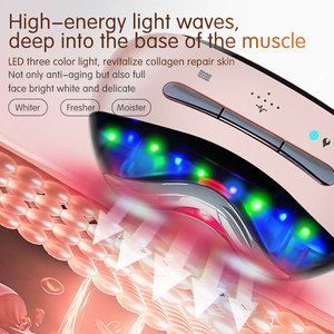 Skin Therapy Wand Home Use Beauty Equipment Skincare Facial Lifting Device Hot Cold <b>Microcurrent</b> Face & Neck Lifting Massager - Product Image 5