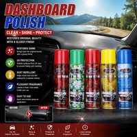 VESLEE Soin Intérieur de Voiture Multi-Parfums Anti-Décoloration Spray Polissant pour Tableau de Bord en Silicone