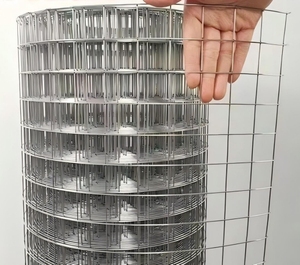 High Quality Customizable Galvanized <strong>Steel</strong> <strong>Wire</strong> Mesh Rolls Easy To Cut Durable For Building Fences