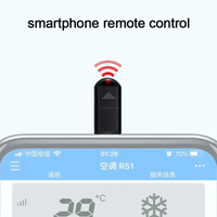 محول ذكي للتحكم بتطبيق الأشعة تحت الحمراء أندرويد نوع C مايكرو USB عالمي جهاز التحكم عن بعد تلفزيون مكيف الهواء الذكي مادة ABS