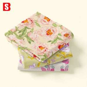 Bessi açık renk çiçeği çiçek baskılı 100% organik pamuk kadınlar için Liberty Tana çim pamuk kumaş elbise - Product Image 1