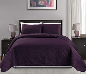 Gold Quilted <strong>Bedspread</strong> Sets Queen Oversize <strong>King</strong> - Product Image 2
