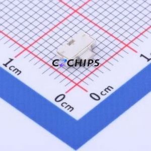 GT-TC021A-H018-L1 Tactile Switch SMD Switch Single Pole Single Throw Rectangle Button 1.6N Horizontal Mount - Product Image 1