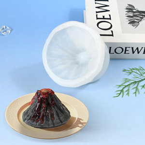 Postre en forma de volcán con <span class=keywords><strong>molde</strong></span> de vela que brota DIY 3D vela <span class=keywords><strong>molde</strong></span> de fundición de silicona vela hecha a mano jabón hacer <span class=keywords><strong>molde</strong></span> de cera - Product Image 4