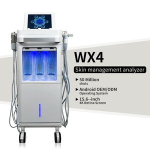 Nouvelle conception de machine de beauté faciale hydro, raffermissant la peau, rajeunissant la peau, anti-âge, lifting du visage, nettoyage en profondeur, analyseur de peau - Product Image 1