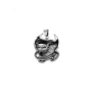 Yunnique – collier avec pendentif aigle en acier inoxydable, bijoux à la mode pour hommes, design Live To Ride Ride To Live - Product Image 2