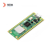 Placa Microcontroladora Raspberry Pi Pico 2 W, Basada en el Chip Oficial RP2350 de Diseño de Doble Núcleo, Compatible con WIFI y Bluetooth