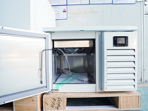 Tủ đông nhanh thương mại 3 khay -30 độ C, làm lạnh nhanh bằng khí nén để làm hạ nhiệt độ thực phẩm nhanh chóng - Product Image 4