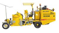 Machine de marquage routier autoportée MYL-300TP, application thermoplastique pulvérisable, conduite facile