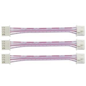 OEM kabel pita datar bergaris merah putih dengan konektor JST XH2.54mm - Product Image 4
