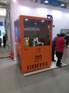 Robot Barista <span class=keywords><strong>de</strong></span> Café con IA para Exteriores, Máquina Expendedora Automática, Artículos Comerciales, Robot <span class=keywords><strong>de</strong></span> Café Inteligente Pequeño - Product Image 6