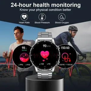 LIGE 2026 Nuovo <span class=keywords><strong>Smartwatch</strong></span> da <span class=keywords><strong>Uomo</strong></span> con Monitoraggio dell'Ossigeno nel Sangue, Assistente Vocale AI, Chiamate Bluetooth, Orologio Sportivo Intelligente - Product Image 4
