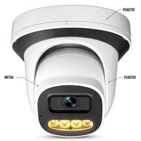 2MP 1080P Analog Güvenlik Taret Kamerası, 4'ü 1 arada (TVI/CVI/AHD/CVBS), Tam Renkli, Dahili Mikrofon, Metal ve Plastik, NTSC, IP67, Su Geçirmez