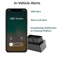 Traceur GPS 4G OBD II Mini pour voiture, localisateur de positionnement en temps réel