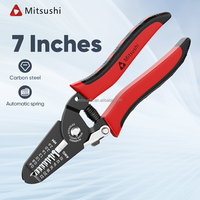 Mitsushi Steel Crv Wire Stripper Pliers Pince à sertir et à couper combinée de qualité bricolage avec poignée en aluminium OEM personnalisable