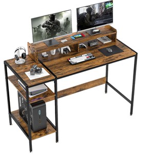 Home laptop desktop computer desk, cross-border foreign trade writing desk, small apartment simple office desk customization - Product Image 5