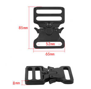 Hebilla de cinturón Cobro táctico de 40mm al por mayor hebilla de arnés de liberación rápida de metal de moda de alta calidad - Product Image 4