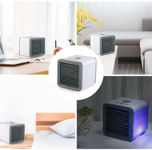 Mini ventilateur de refroidisseur d'<span class=keywords><strong>air</strong></span> rechargeable portable Climatiseur d'eau rechargeable USB pour bureau de refroidissement de petite pièce par évaporation - Product Image 6