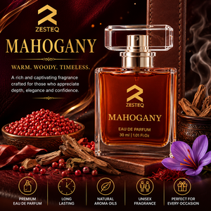 น้ำหอม Zesteq Mahogany Eau De Parfum 30 มล. น้ำหอมพรีเมียมสำหรับผู้ชาย กลิ่นหอมอบอุ่น แนววู้ดดี้ หรูหรา ติดทนนาน กลิ่นเอกลักษณ์เฉพาะตัว - Product Image 6