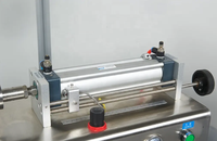 Petites machines de remplissage aseptiques de gel à piston Beurre d'arachide Brillant à lèvres Pâte Lotion Aérosol Remplisseuses de bouteilles liquides