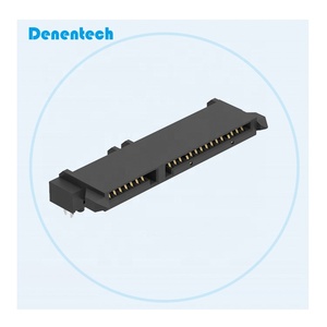 Denentech Vàng-mạ nữ h5.2 xuống loại Dip <span class=keywords><strong>PCB</strong></span> 7 + 15p <span class=keywords><strong>sata</strong></span> kết nối điện thiết kế bền kết nối - Product Image 1