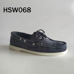 LLJ-zapatos planos informales antideslizantes para barco, calzado de cuero de primera calidad con costura manual para España HSW068 - Product Image 2
