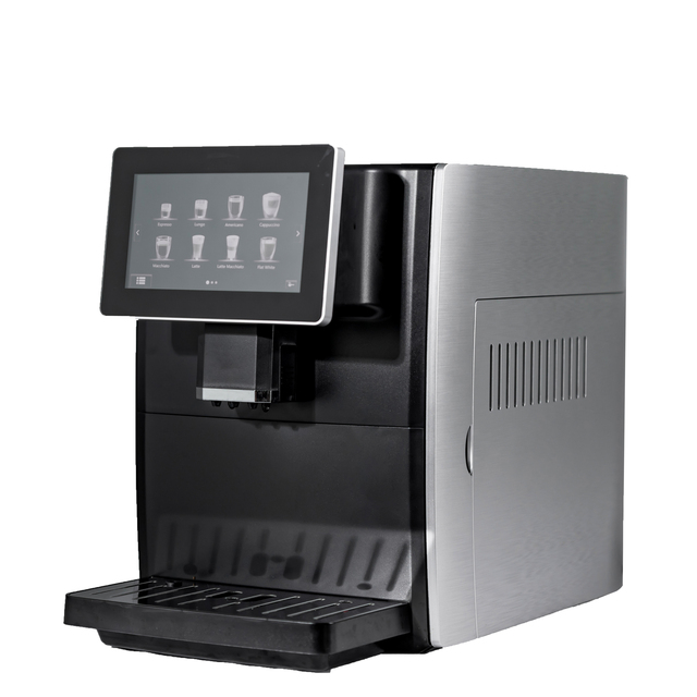 Cafetera Professional Automatic 19Bar Bean to Cup One-touch Cappuccino Latte Espresso Coffee Roaster Maker for Home
