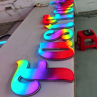 Letrero Luminoso Personalizado con Impresión 3D, Letras LED con Texto Personalizado para Tienda o Bar