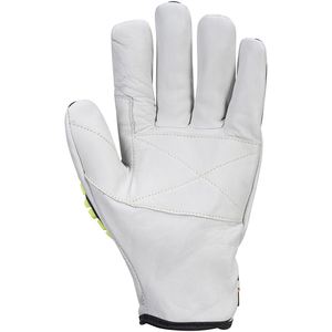 Guantes de Trabajo de Seguridad Anti Impacto Portwest A745, Guantes de Trabajo de Cuero Premium Resistentes a Cortes y Reductores de Impactos, Color Gris - Product Image 4