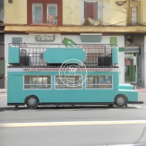 Camion de restauration rapide mobile électrique 2025 à vendre, remorque à thé Boba, chariot de nourriture de rue commercial - Product Image 3