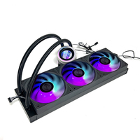 Enfriador Líquido para CPU CO-360B-Y OEM de 360 mm, Refrigeración por Agua Silenciosa ARGB PWM para PC Gaming, Overclocking, Alto TDP