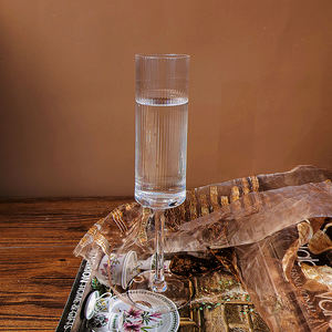 Muestra disponible, copas de vino de cristal transparente con logotipo personalizado con tallo para beber vino <span class=keywords><strong>Cabernet</strong></span> blanco rojo como regalos - Product Image 2