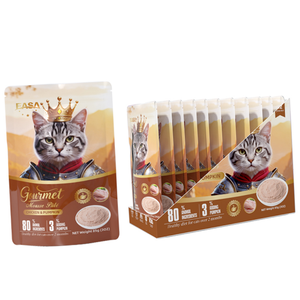 Mousse <span class=keywords><strong>pour</strong></span> <span class=keywords><strong>chat</strong></span> sans céréales saveur citrouille <span class=keywords><strong>en</strong></span> sachet, nourriture humide favorisant la santé digestive, pâte de viande <span class=keywords><strong>pour</strong></span> <span class=keywords><strong>chat</strong></span>, réduit les excès de selles, vente <span class=keywords><strong>en</strong></span> <span class=keywords><strong>gros</strong></span> - Product Image 4