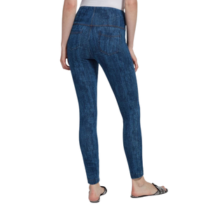 Vente à chaud de jeans en denim bleu pour femmes pantalon évasé en denim jambe fine femmes bas à cloche couleur personnalisée jean taille haute - Product Image 3