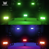 Luz Estroboscópica LED RGB 3en1 DMX 512 de 8+8 Segmentos y 280W con 960 LEDs para Bares, Discotecas, Clubes y Escenarios