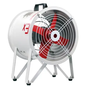 High Quality Carbon Explosion Proof Portable IP54 Axial Flow Extractor Fans For Air Circulating