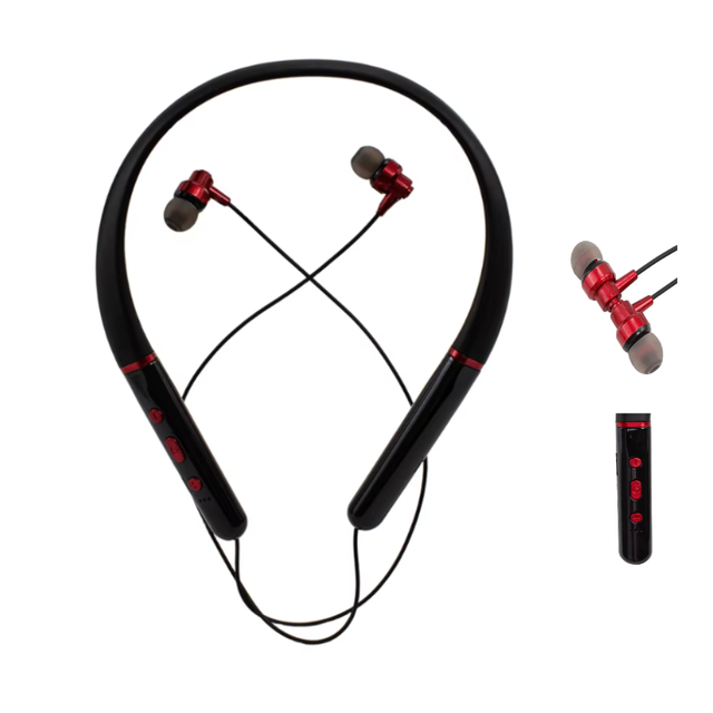 Free Sample NEEXXT X7102 Sport Neckband Headset Wireless Stereo Earphone with Sport Bass Magnetic Earpiece Long Lasting Battery