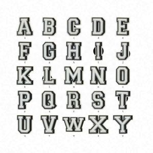 En gros Pas Cher En Caoutchouc 0-9 # A-Z 26 Anglais Lettre Chiffre Charmes Pour Sabot Coloré Alphabet PVC Charmes Glowing Lettre Charmes - Product Image 2