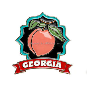 Aimant de réfrigérateur personnalisé 2026 en gros, thème Blues Records de Memphis, avec guitare et breloque émaillée multicouche, idéal pour souvenir - Product Image 3