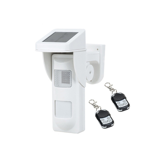 433MHz Solar Powered <strong>Security</strong> Alarm with 95dB Siren, Pet Immune PIR Motion <strong>Sensor</strong> 12M Detection for Outdoor Garden Farm <strong>Security</strong> - Product Image 1